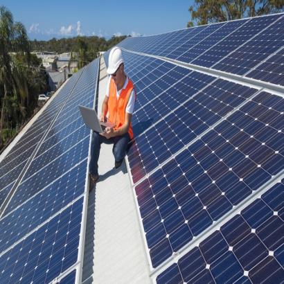 Solar power plant equipment